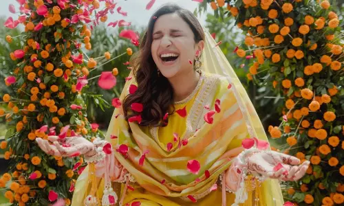 Parineeti Chopra Radiates Joy in Choora Ceremony Photos