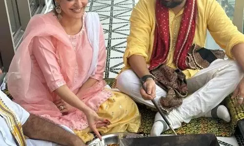 Kajals Radiant Aura Illuminates Her Housewarming Photos