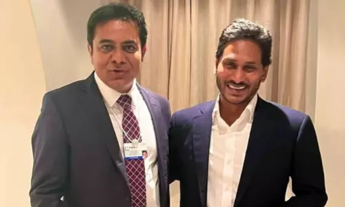 జగన్ ని ఇరికించేస్తున్న కేటీయార్?