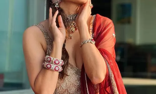 A Style Icon in a Red Attire