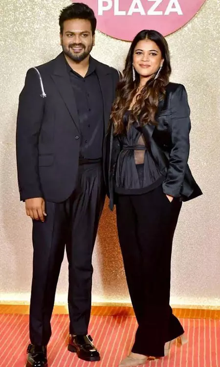 Manchu Manoj and Mounika Shine In Black