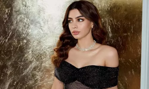 Khushi Kapoor Shines in Glamorous Black Dress