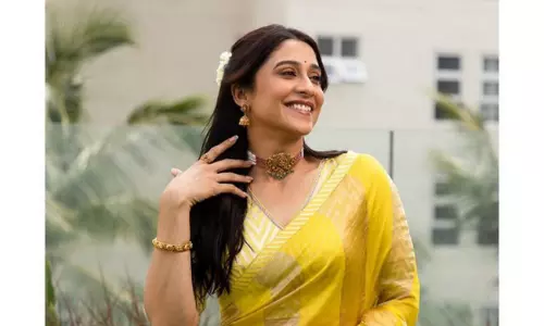 Regina in saree : Beauty that is hard to overlook.