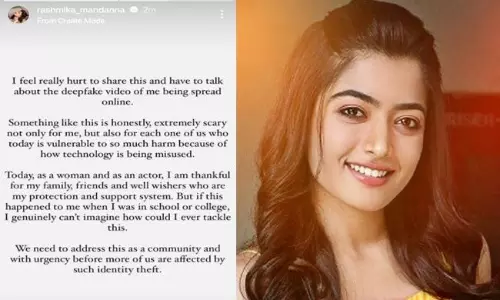 Rashmika Finds This Scary & Asks For Urgency!