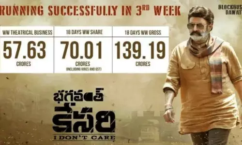 Collections Of Bhagavanth Kesari Officially Revealed! Collections Of Bhagavanth Kesari Officially Revealed!