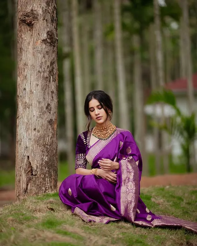 Delightful Diwali Wishes From Nabha In An Ethnic Saree! Delightful Diwali Wishes From Nabha In An Ethnic Saree!