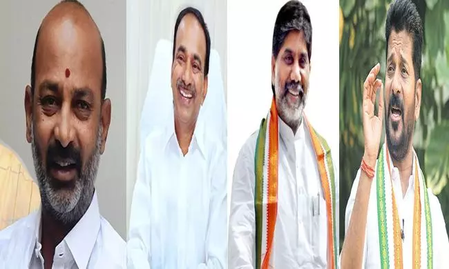 రేవంత్, భట్టి, ఈటల, సంజయ్.. ‘‘సీఎం’’ కామెంట్లతో సెంటిమెంటు!