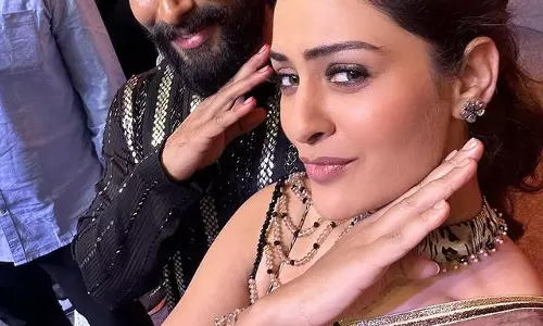 Payal Rajput with Allu Arjun : Taggede Le