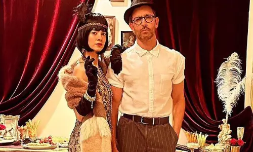 వైఫ్ అండ్ హజ్బెండ్ లా ఈ జోడీ సూప‌ర్బ్!