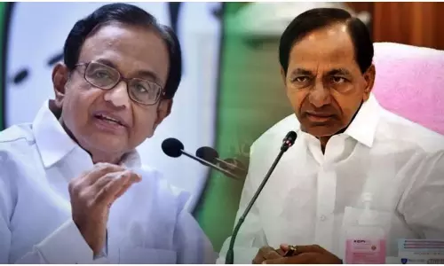 కేసీయార్ గాలి తీసేసిన చిదంబరం