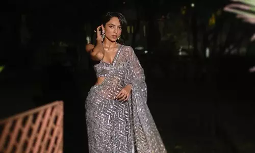 Sobhita Dhulipalas Sequin Saree Inspires Perfect Festival Style
