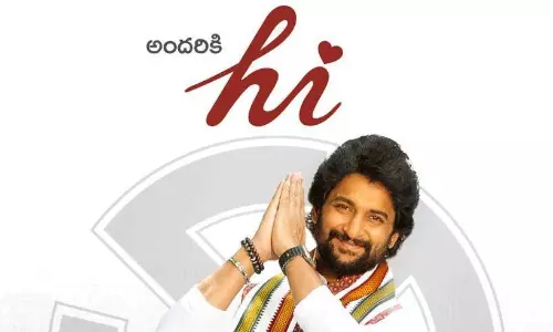 నాని పొలిటికల్ హీట్.. స్టన్నింగ్ లుక్