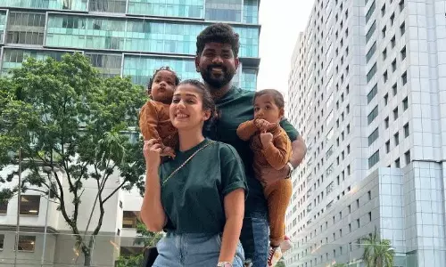 నయనతార ఫ్యామిలీ ఫ్రేమ్.. స్టైలిష్ లుక్స్!