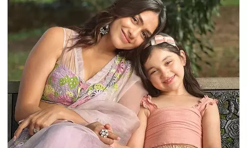 Mrunal Celebrates her Little Princess Birthday