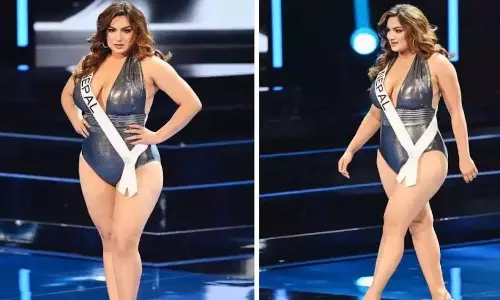 విశ్వసుందరి పోటీల్లో నేపాల్‌  యువతి... సైజ్  విషయంలో చరిత్ర సృష్టించింది!