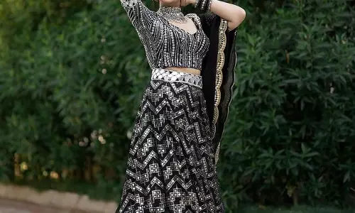 Stunning Sreemukhi: A Glimpse of Elegance in Black