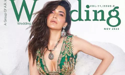 వెడ్డింగ్ మ్యాగ‌జైన్ క‌వ‌ర్‌పై స్కూప్‌ న‌టి
