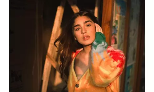 Yukti Tharejas Chic and Vibrant Look