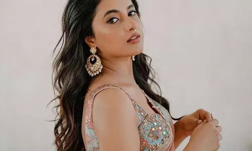 Priyanka Mohans Sizzling Saree Look