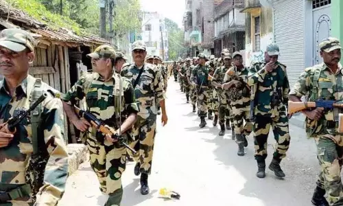 రంగంలోకి కేంద్ర బలగాలు