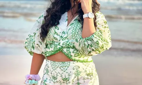 Sravanthi Chokarapu Grabs Attention with Stylish Beach Look