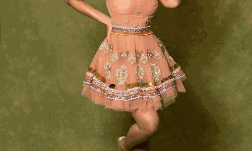 Seerat Kapoor Shines in Elegant Embroidery Gown