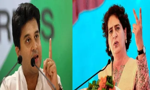 ప్రియాంకా గాంధీకి గట్టిగానే రిటార్ట్ ఇచ్చిన జ్యోతీరాదిత్యా
