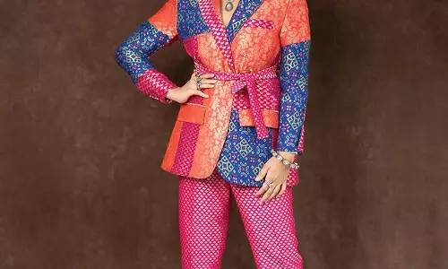 Stunning Sreemukhi: A Glimpse of Elegance Design Outfit