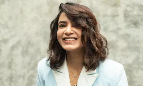 స్టైలిష్ లుక్ లో సమంత స్టన్నింగ్ గ్లామర్!