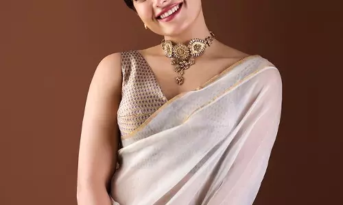 Rashmika Mandannas Stunning Saree Stunner