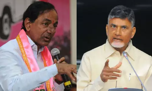 గమనించారా? గురువు బాబుకు శిష్యుడు కేసీఆర్ కు ఒకే సీన్ రిపీట్!
