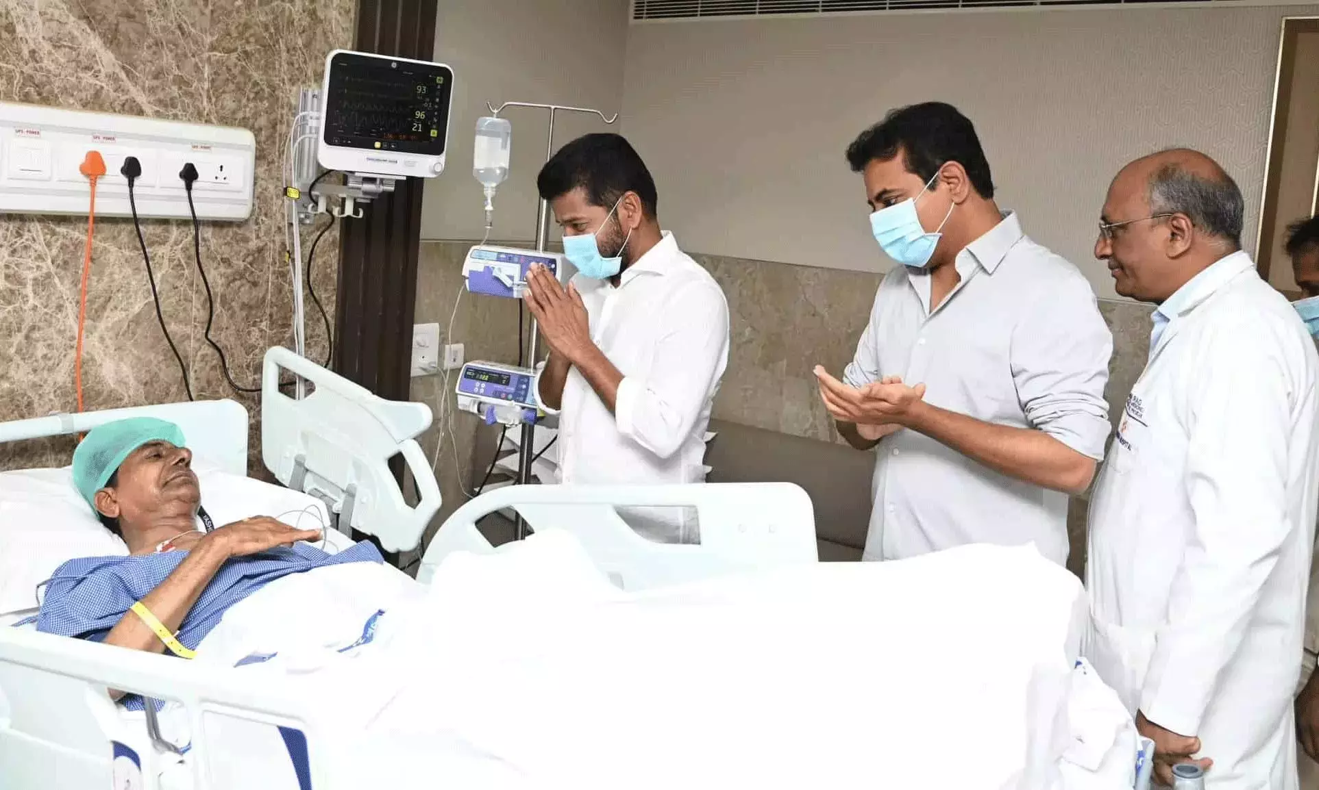 కేసీఆర్ కు పరామర్శ.. రేవంత్ అడుగులు భేష్