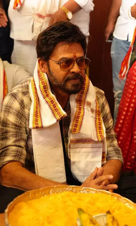 Venkatesh Begin Promotional Tour for Saindhav