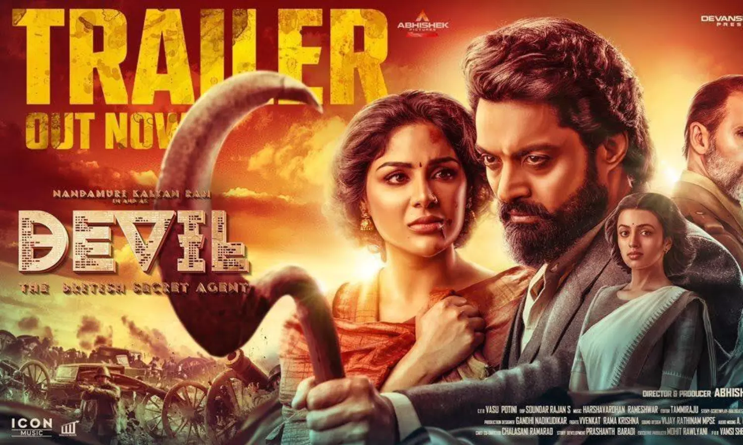 డెవిల్ ట్రైలర్.. ఆపరేషన్ టైగర్ హంట్