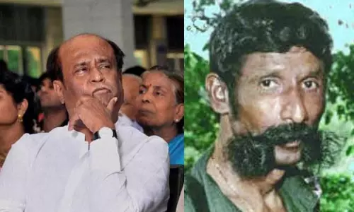 ఒరిజినల్: రాజకీయాల్లోకి రావొద్దంటూ రజనీకి వీరప్పన్ హెచ్చరిక