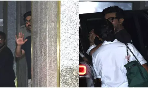 కుమార్తె ఫోటో తీయొద్ద‌ని వారించిన చర‌ణ్‌