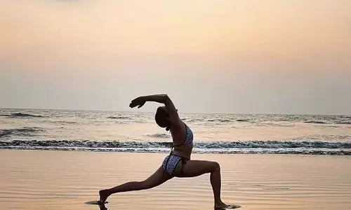 Tejaswi Madivadas Mesmerizing Yoga Poses