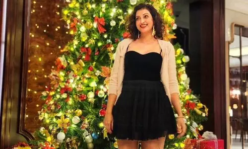 Hamsa Nandinis Stunning Fashion Statement