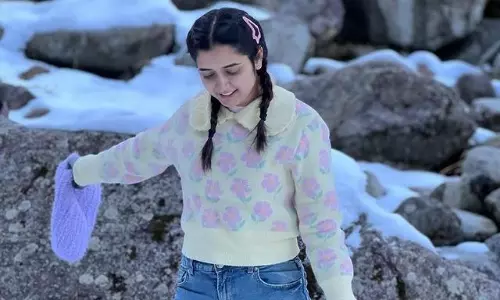 Ashika Ranganath Actress’ Style in Snow