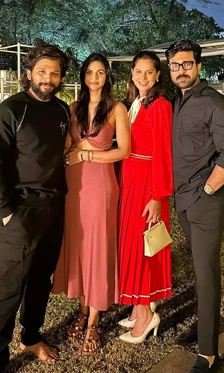 Mega & Allu Family Christmas Celebration