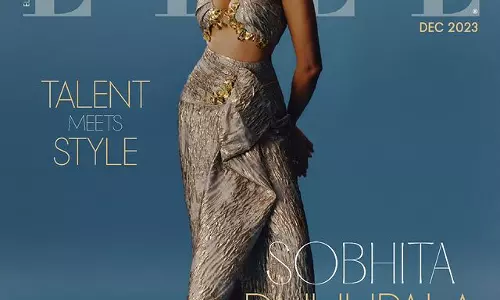 Sobhita Dhulipala Stuns Elle India Magazine Cover