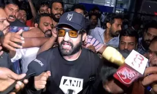 క్షేమంగా బయట పడ్డ ఎన్టీఆర్‌ ట్విట్టర్‌లో...!