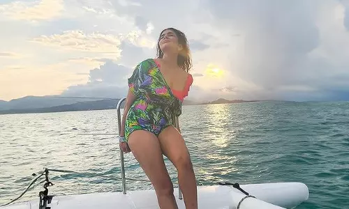 Lakshmi Manchu Loving Life At The Sea