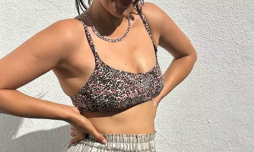 Isha Talwar Turns Heads with Low-neck Top Looks