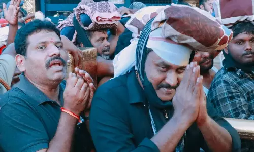 అయ్యప్పకి అందాల రాముడి ఇరుముడి చెల్లింపు