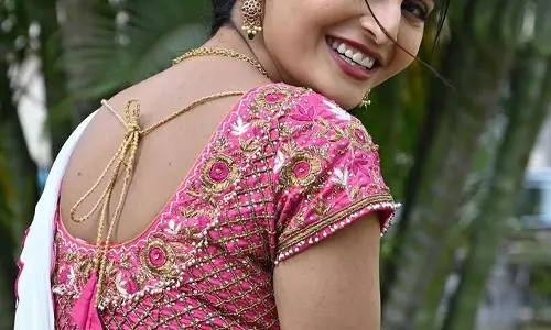 Ananya Nagalla Stylish Fusion of Simplicity and Grace