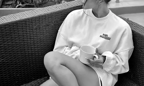 Pic Talk: Actress Nabha Natesh Casual Coffee Moments