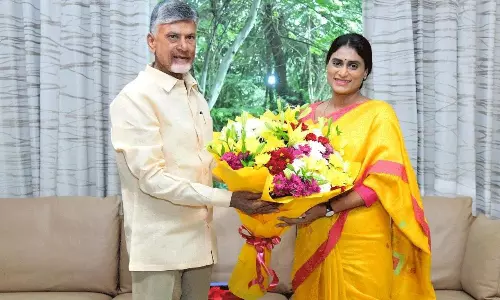 చంద్రబాబుతో భేటీపై షర్మిల హాట్‌ కామెంట్స్‌!
