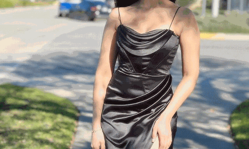 Digangana Suryavanshi Black Dress Magic