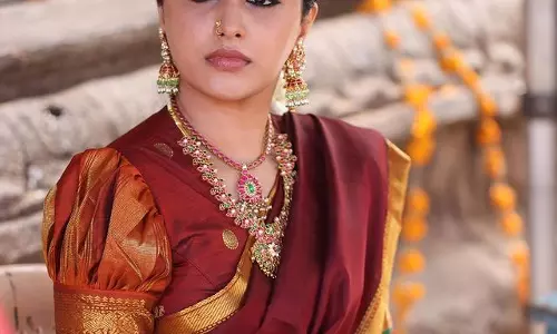 Priyanka Mohan Turns Heads With Captain Miller